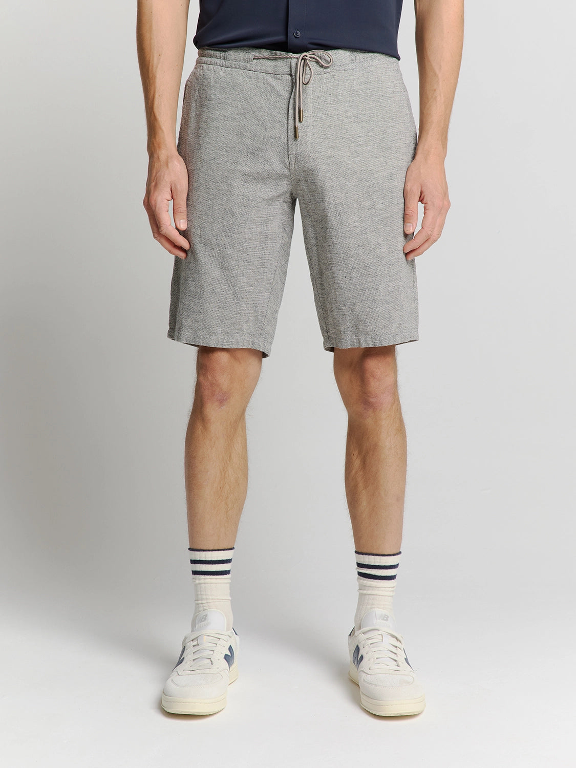 NO EXCESS LINEN BLEND TAILORED SHORT 278190311