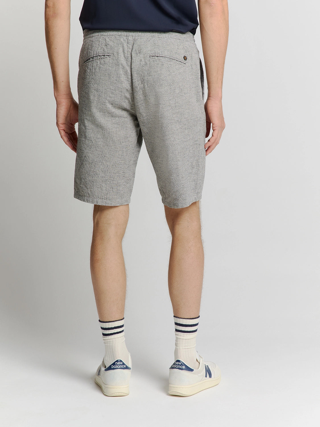 NO EXCESS LINEN BLEND TAILORED SHORT 278190311