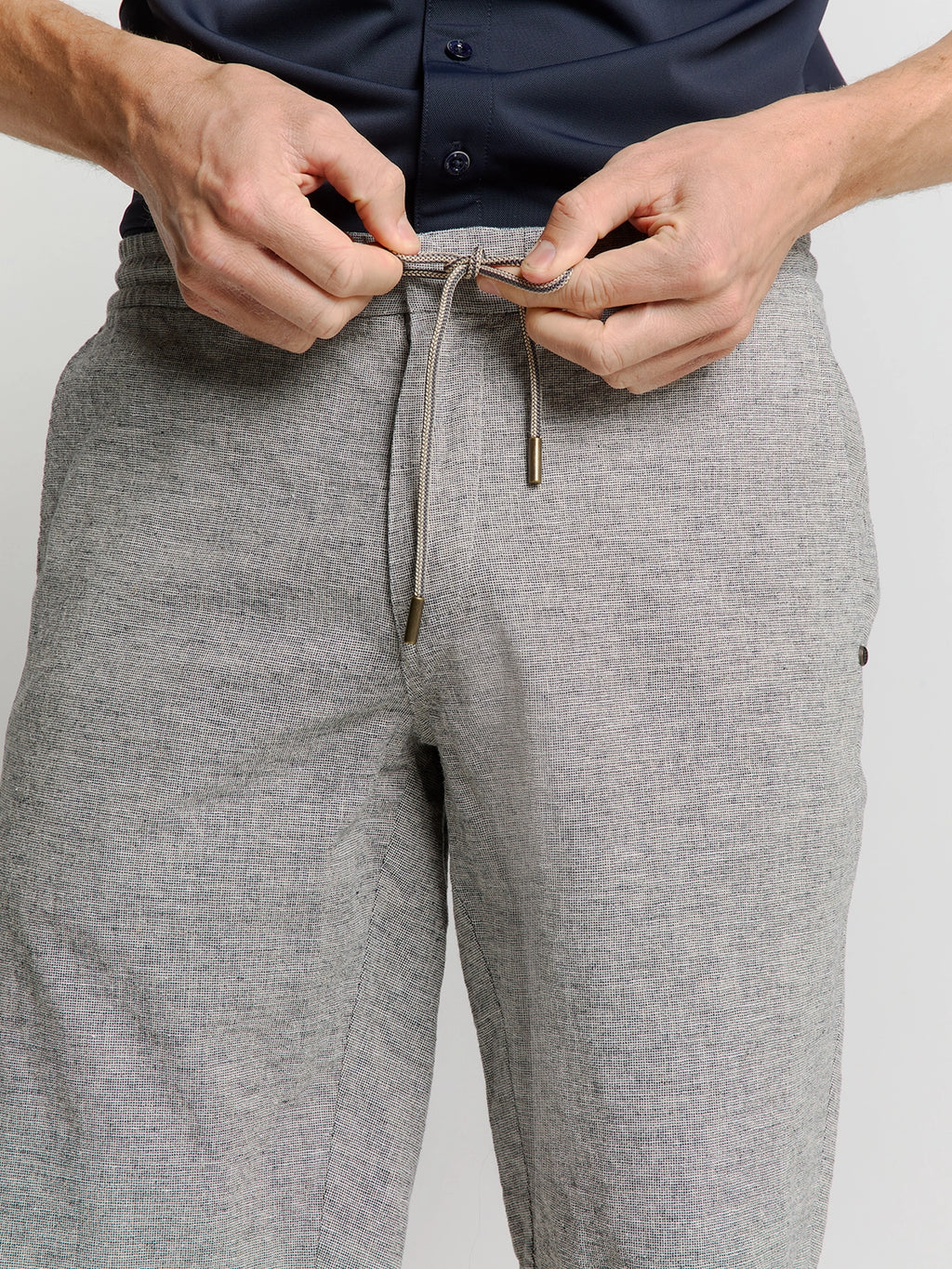 NO EXCESS LINEN BLEND TAILORED SHORT 278190311