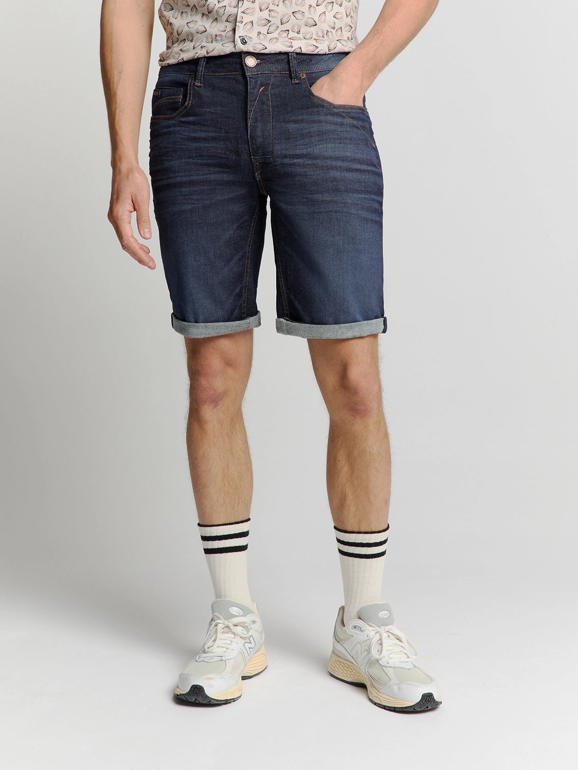 NO EXCESS STRETCH DENIM SHORTS 27819D59N