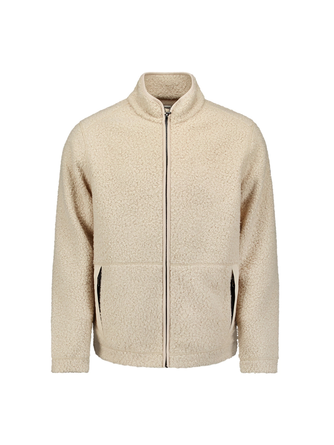 NO EXCESS TEDDY KNIT FULL ZIP SWEATER 29100919