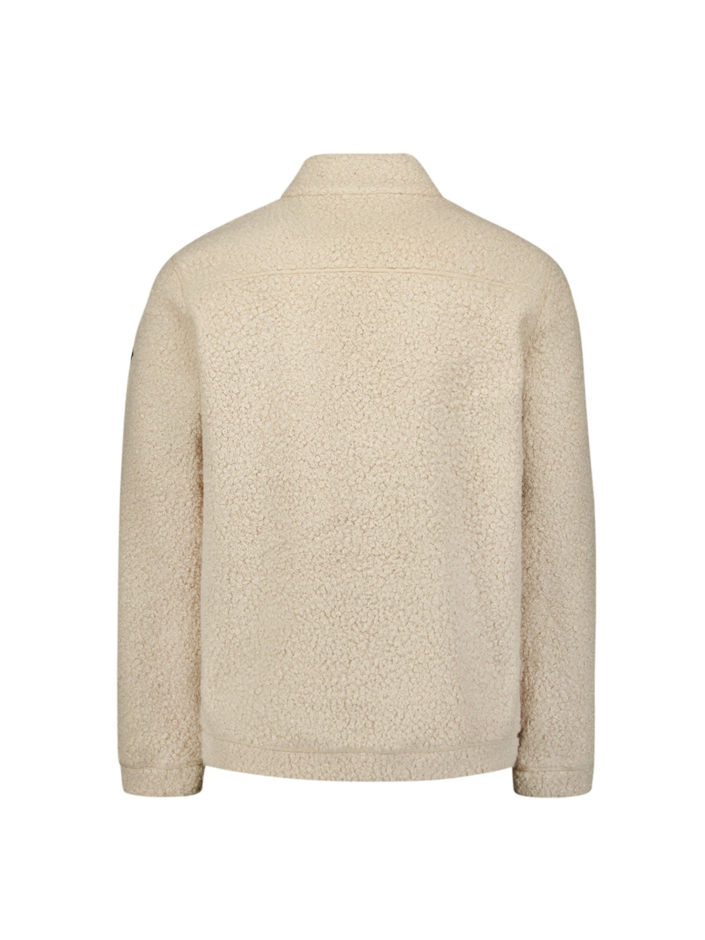 NO EXCESS TEDDY KNIT FULL ZIP SWEATER 29100919