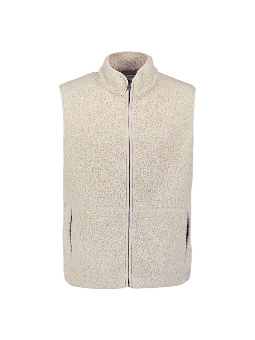 NO EXCESS TEDDY KNIT FULL ZIP SWEATER VEST 29100922