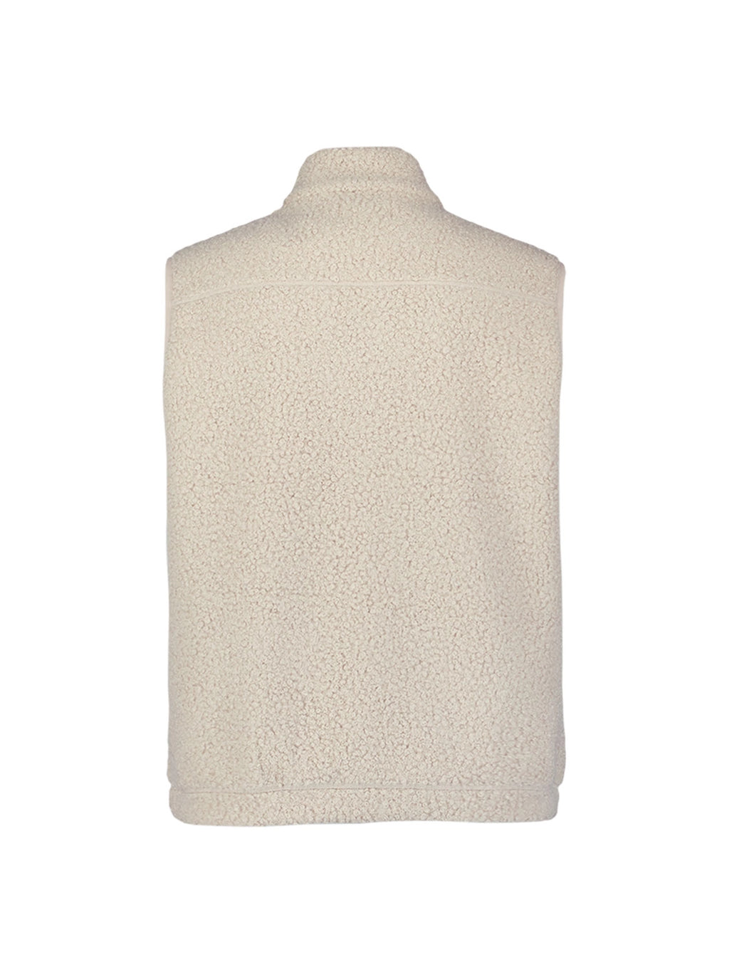NO EXCESS TEDDY KNIT FULL ZIP SWEATER VEST 29100922