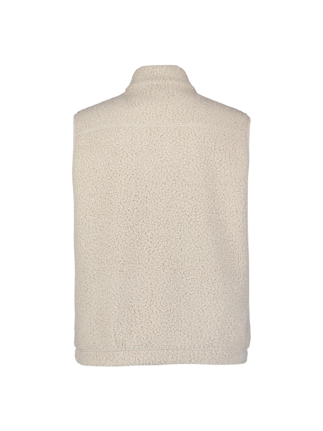 NO EXCESS TEDDY KNIT FULL ZIP SWEATER VEST 29100922