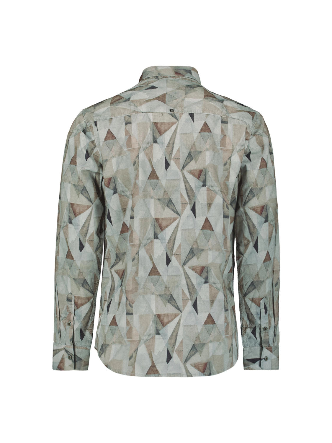 NO EXCESS AOP STRETCH FINE CORD L/S SHIRT 29430923