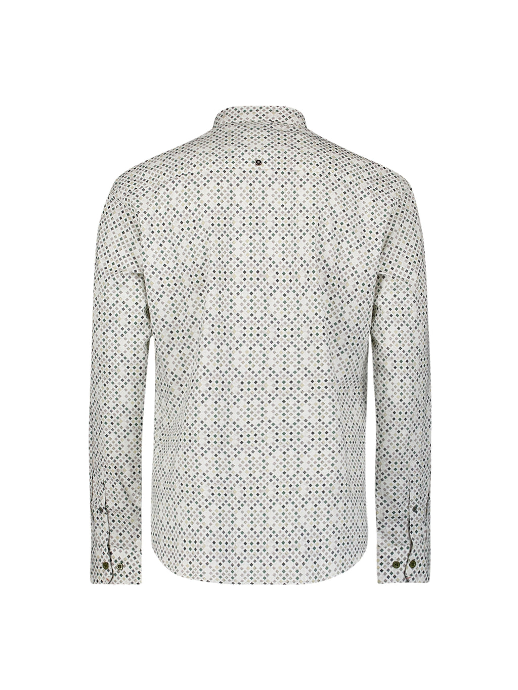 NO EXCESS AOP STRETCH COTTON L/S SHIRT 29450804