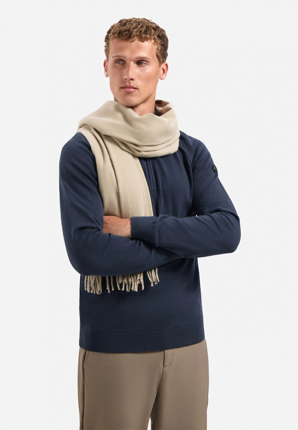 NO EXCESS KNITTED SOFT TOUCH SCARF 29950913