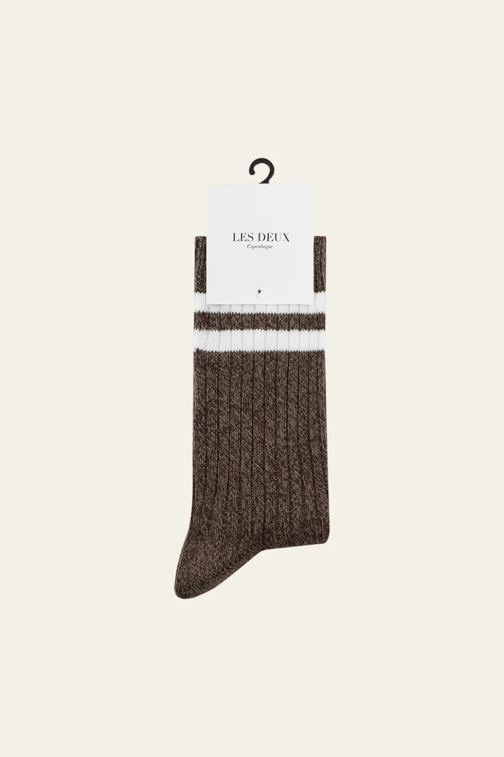 LES DEUX STRIPED MELANGE 2PACK SOCKS 1001159