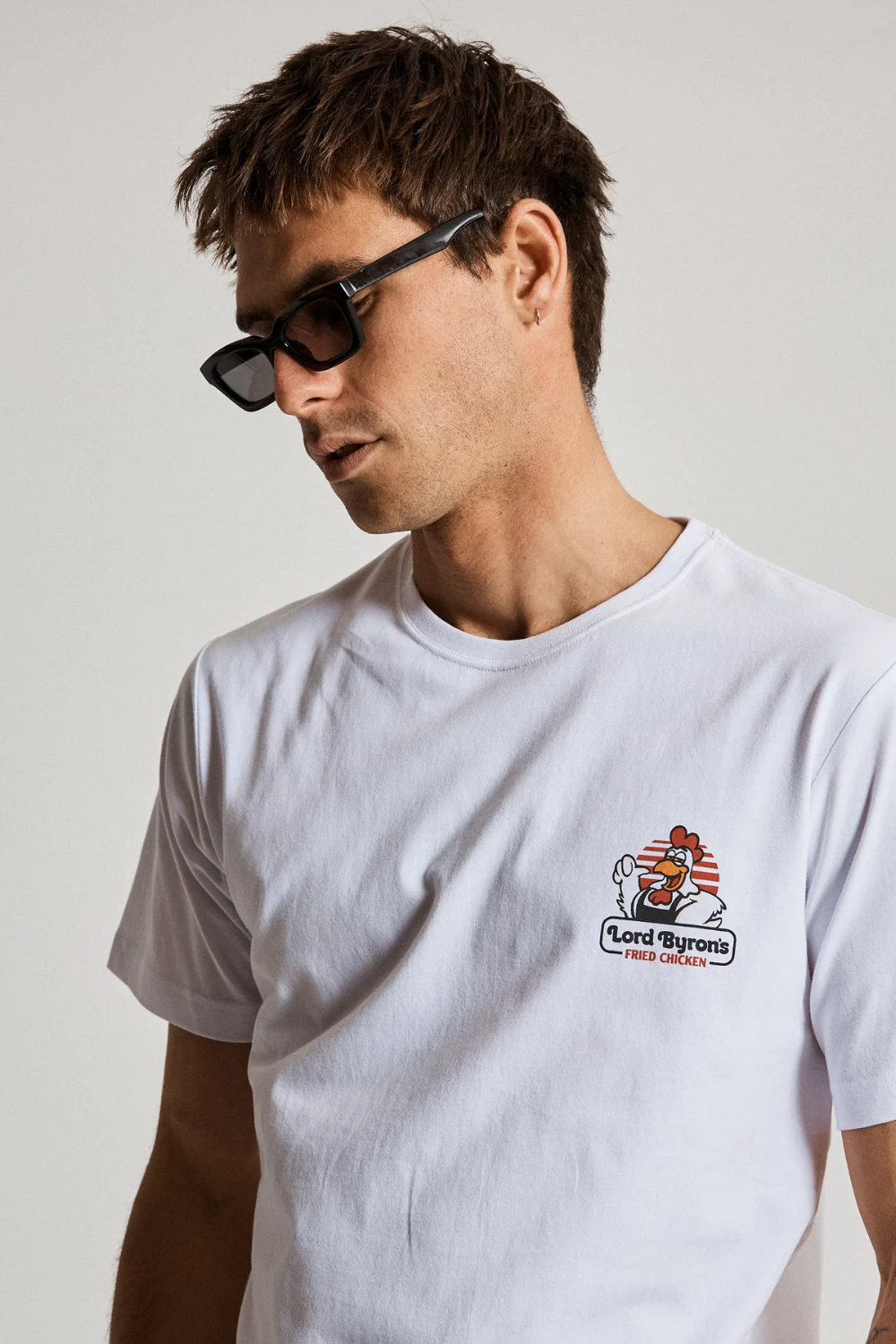 MR SIMPLE LORD BYRON HEAVY WEIGHT TEE M01033103