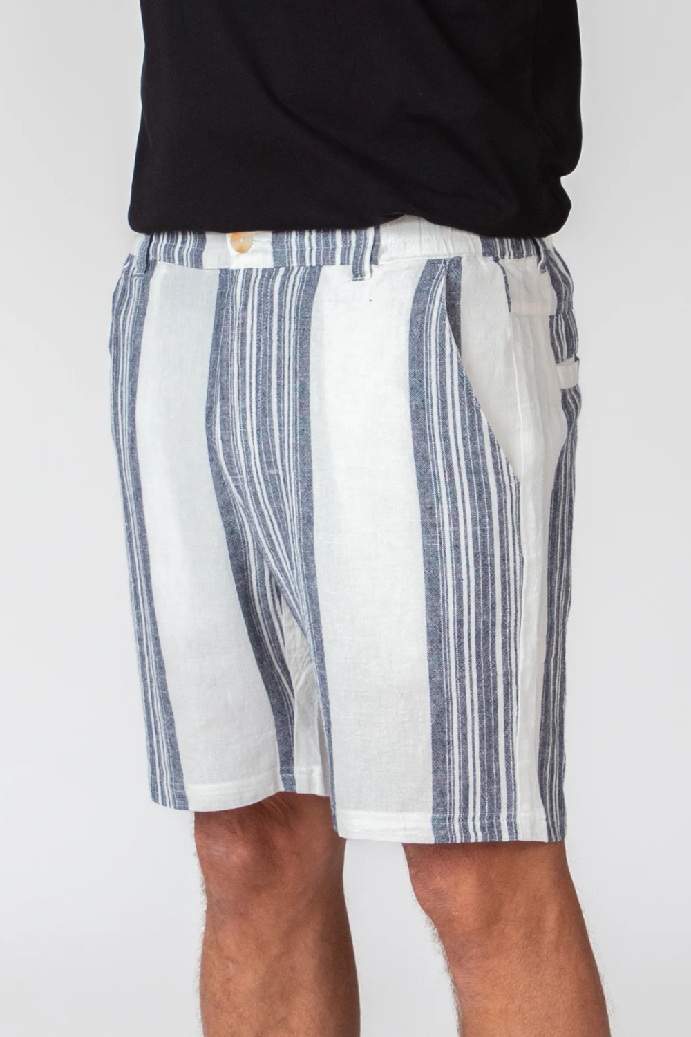 MR SIMPLE SUN LOUNGE STRIPE TANNER 3.0 LINEN SHORT M104404