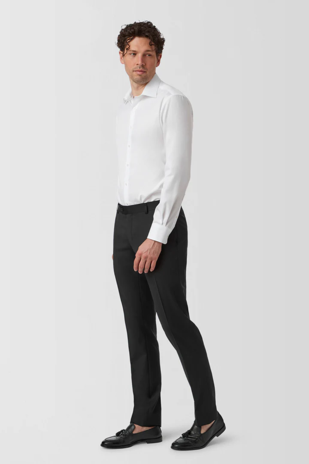 UBERSTONE IDRIS SLIM SUIT TROUSER FUV500