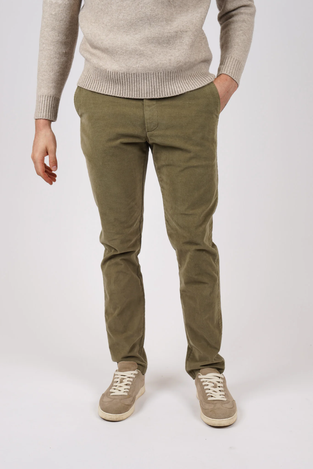 JAMES HARPER STRETCH FINE CORDUROY CHINO JHTR60
