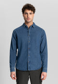 DSTREZZED TORKEL L/S DENIM SHIRT 303772