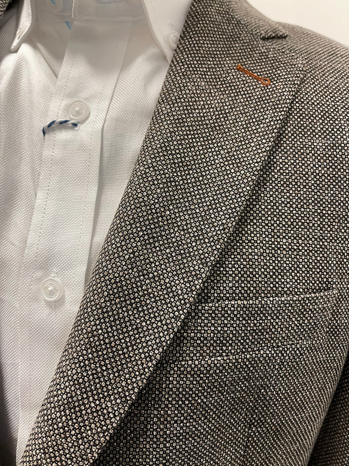 FLORENTINO WOOL / COTTON TEXTURED BLAZER 323933