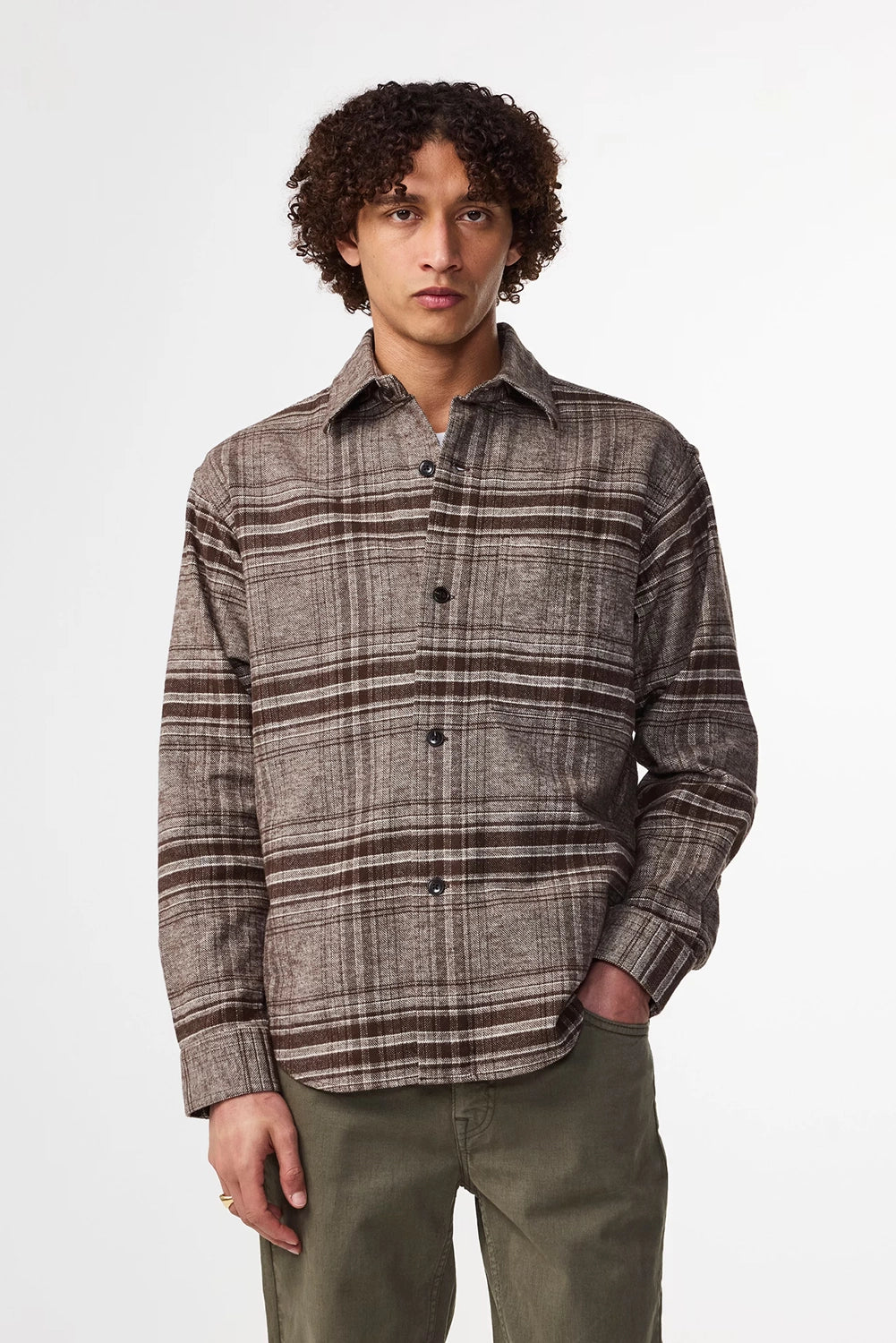 NN07 ADWIN ORGANIC COTTON L/S OVERSHIRT 5292