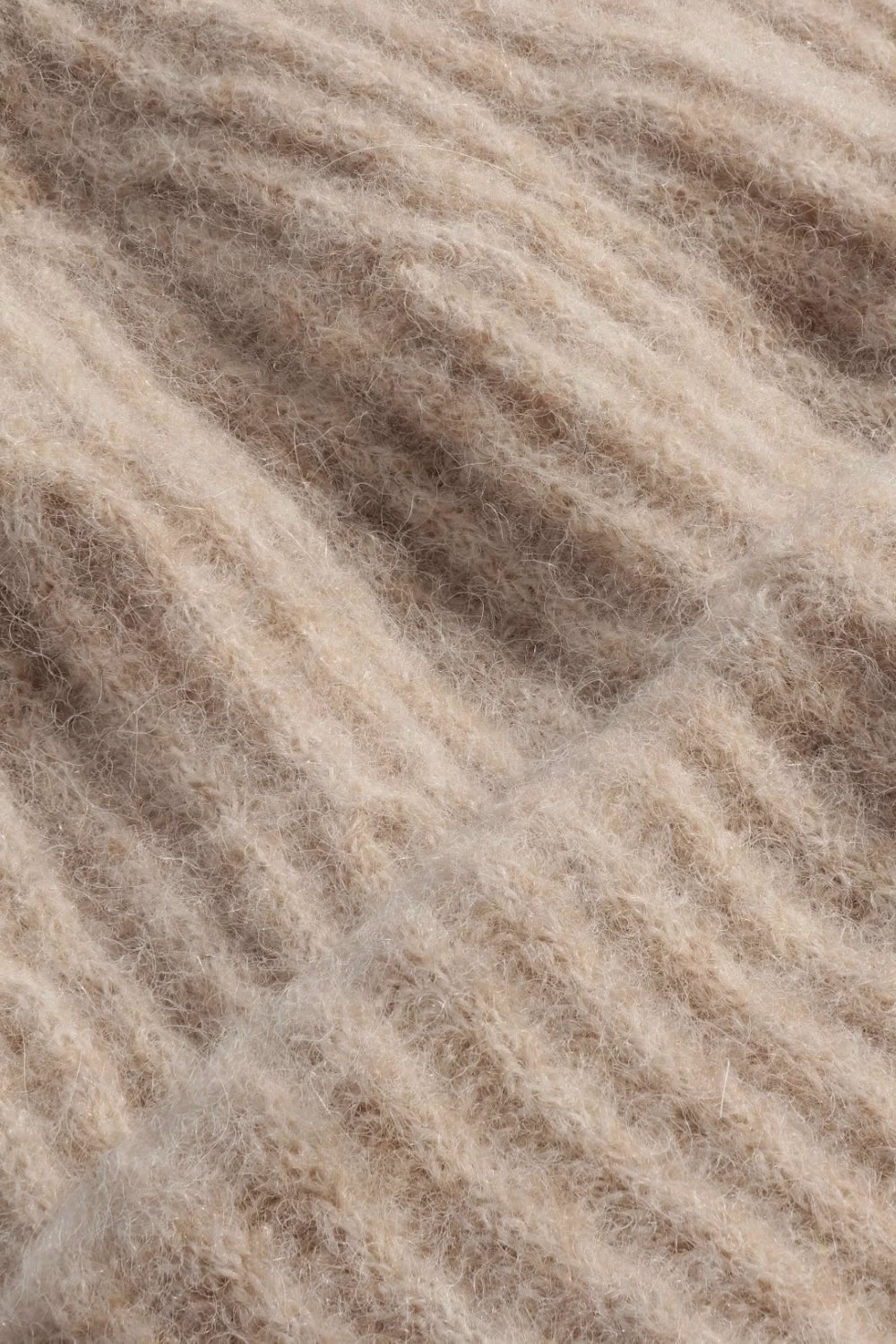 NN07 ALPACA WOOL BLEND RIBBED BEANIE 6651
