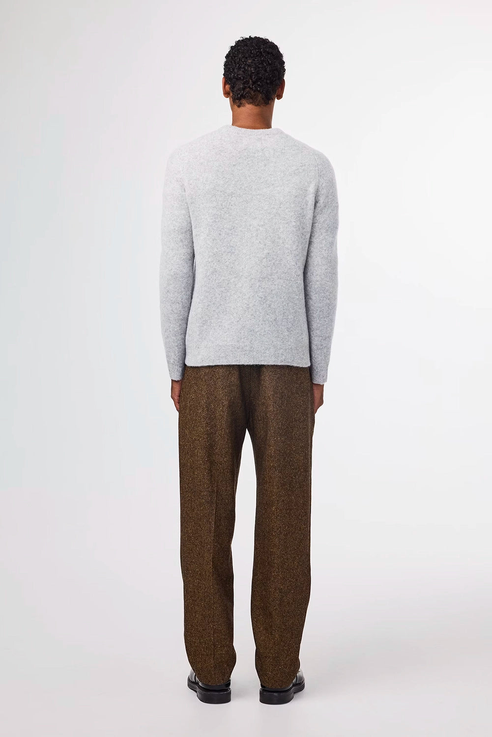 NN07 JOHN ULTRA SOFT WOOL BLEND BOUCLE CREW KNIT 6683