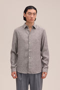 NN07 ENZO 100% LINEN L/S SHIRT 5728