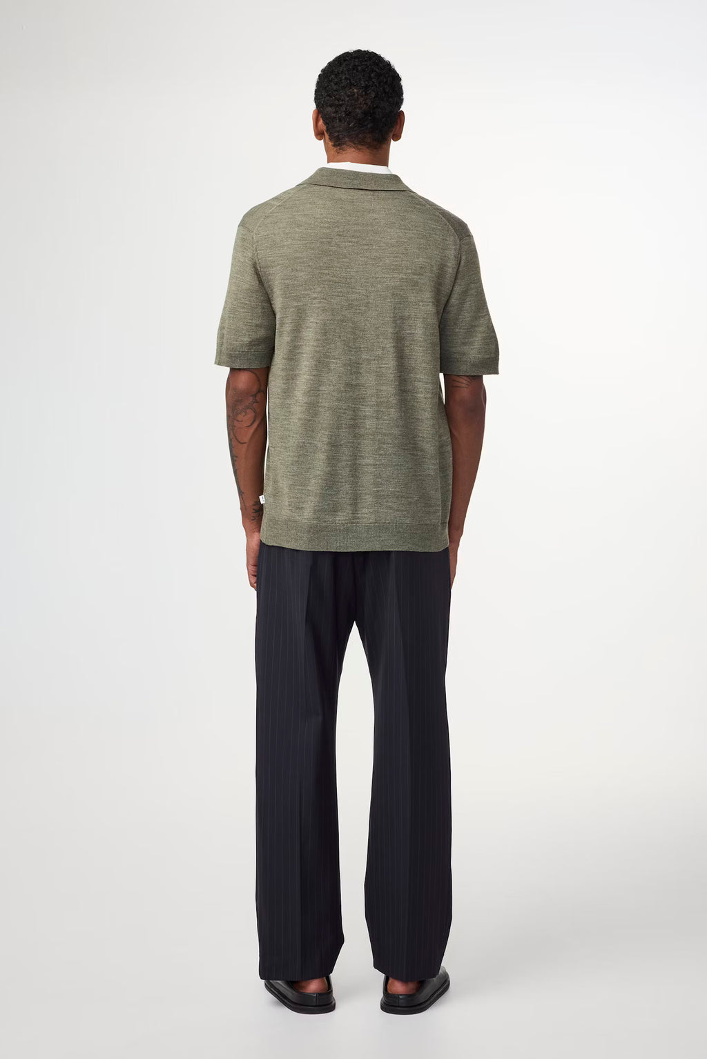 NN07 THOR EXTRA FINE WOOL S/S CARDI 6584