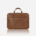 JEKYLL & HIDE OXFORD LEATHER CASUAL LAPTOP BRIEFCASE 3684OXTOG