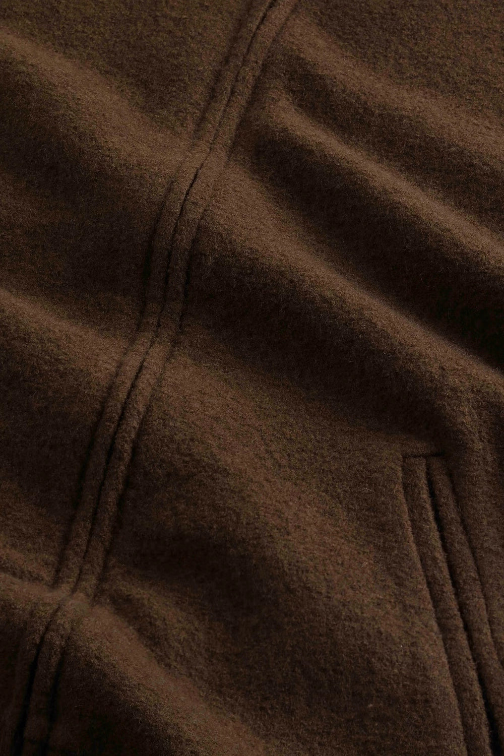 NN07 BOILED MERINO WOOL FULL ZIP JACKET 6398