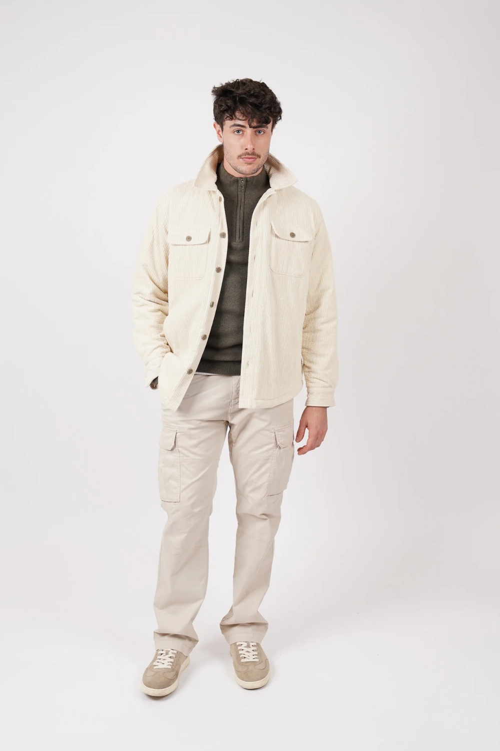 JAMES HARPER CORD PADDED JACKET JHJ154