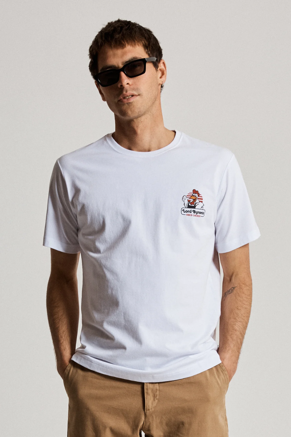 MR SIMPLE LORD BYRON HEAVY WEIGHT TEE M01033103