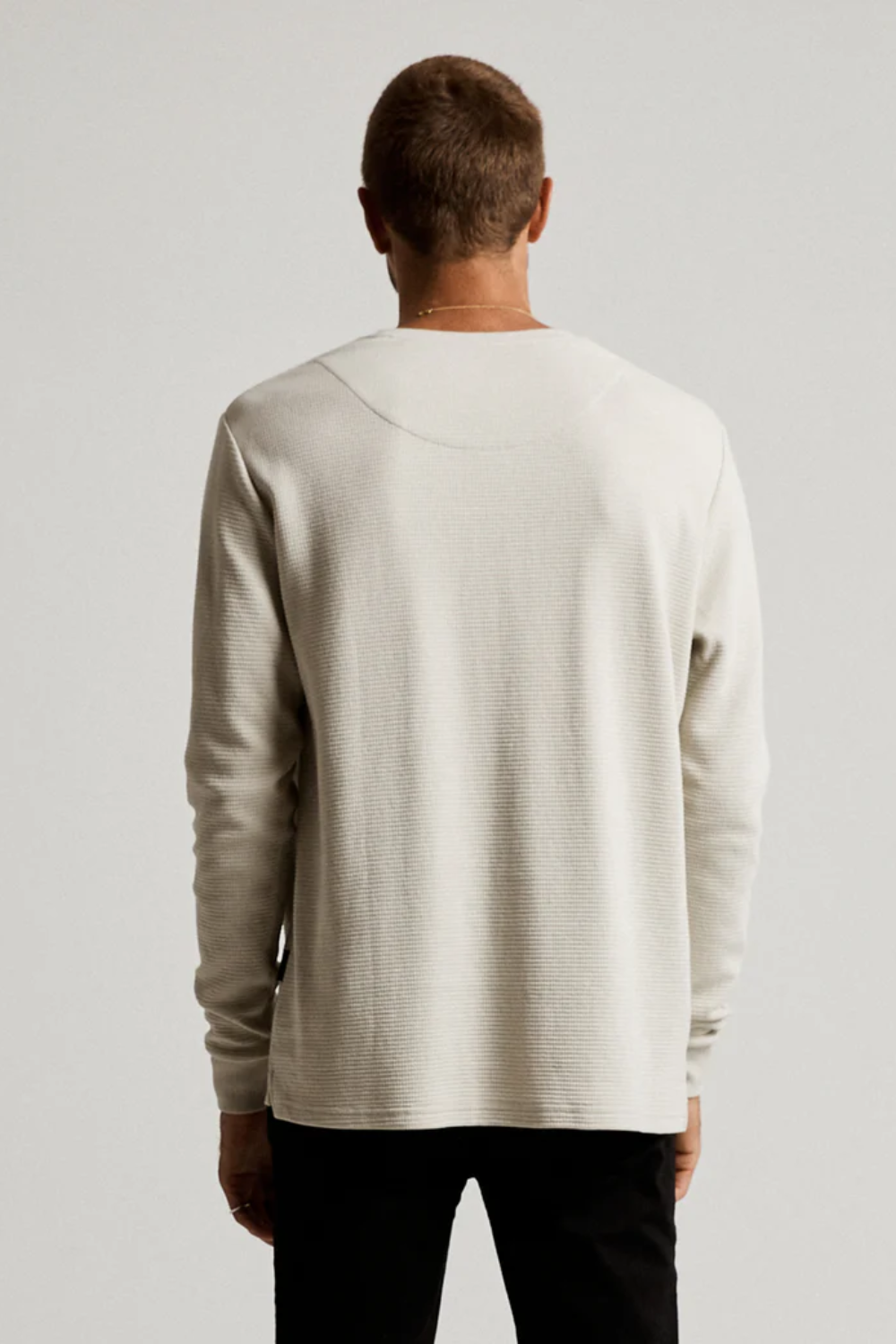 MR SIMPLE SMITH L/S WAFFLE TSHIRT M033210