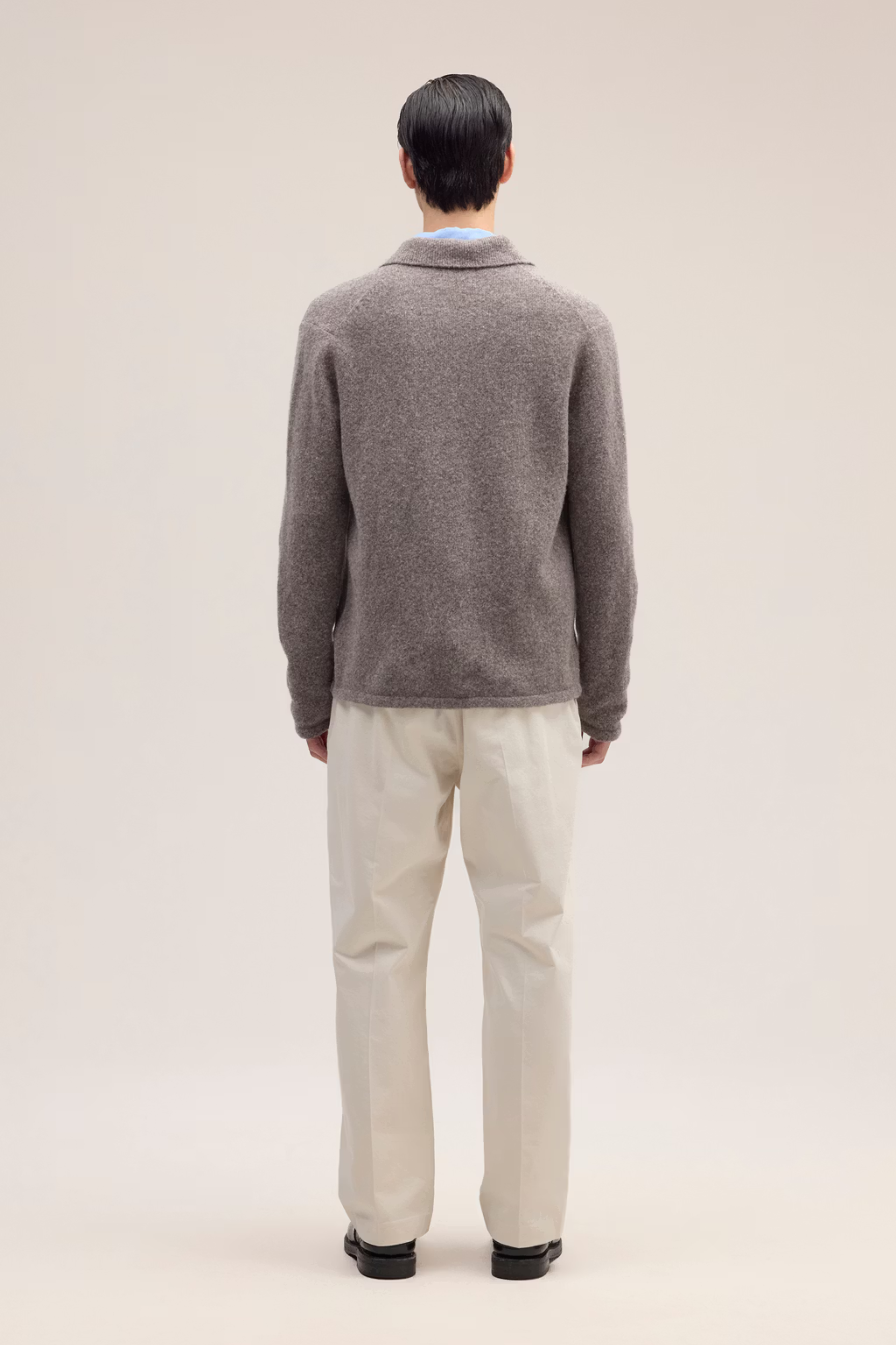 NN07 JONAS 6683 100% CERTIFIED BOUCLE WOOL CARDIGAN