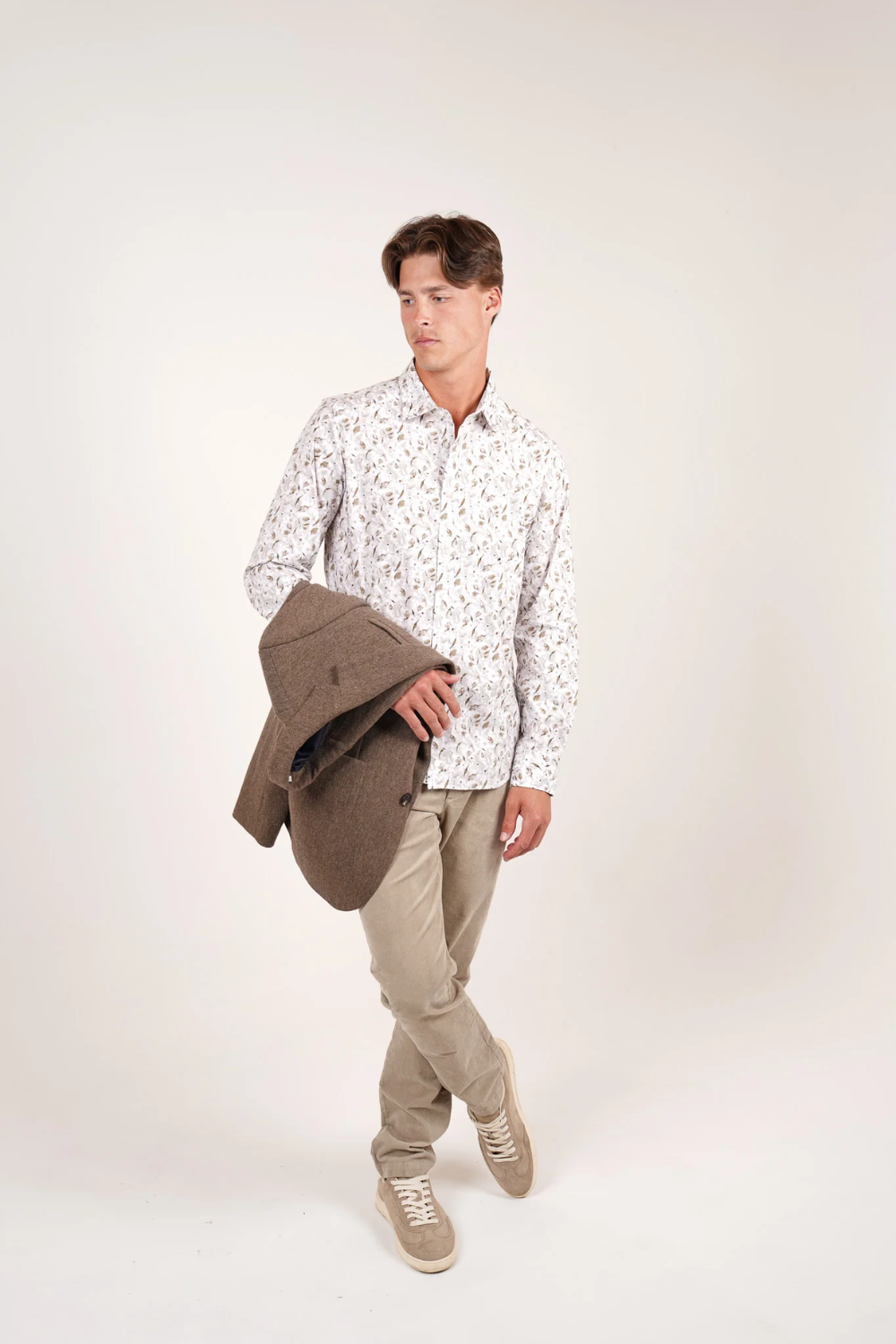JAMES HARPER L/S COTTON PRINTED SHIRT JHS640