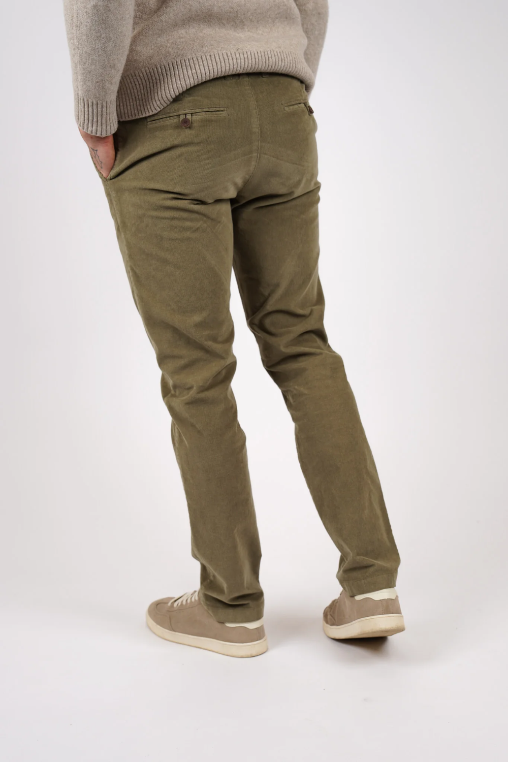 JAMES HARPER STRETCH FINE CORDUROY CHINO JHTR60