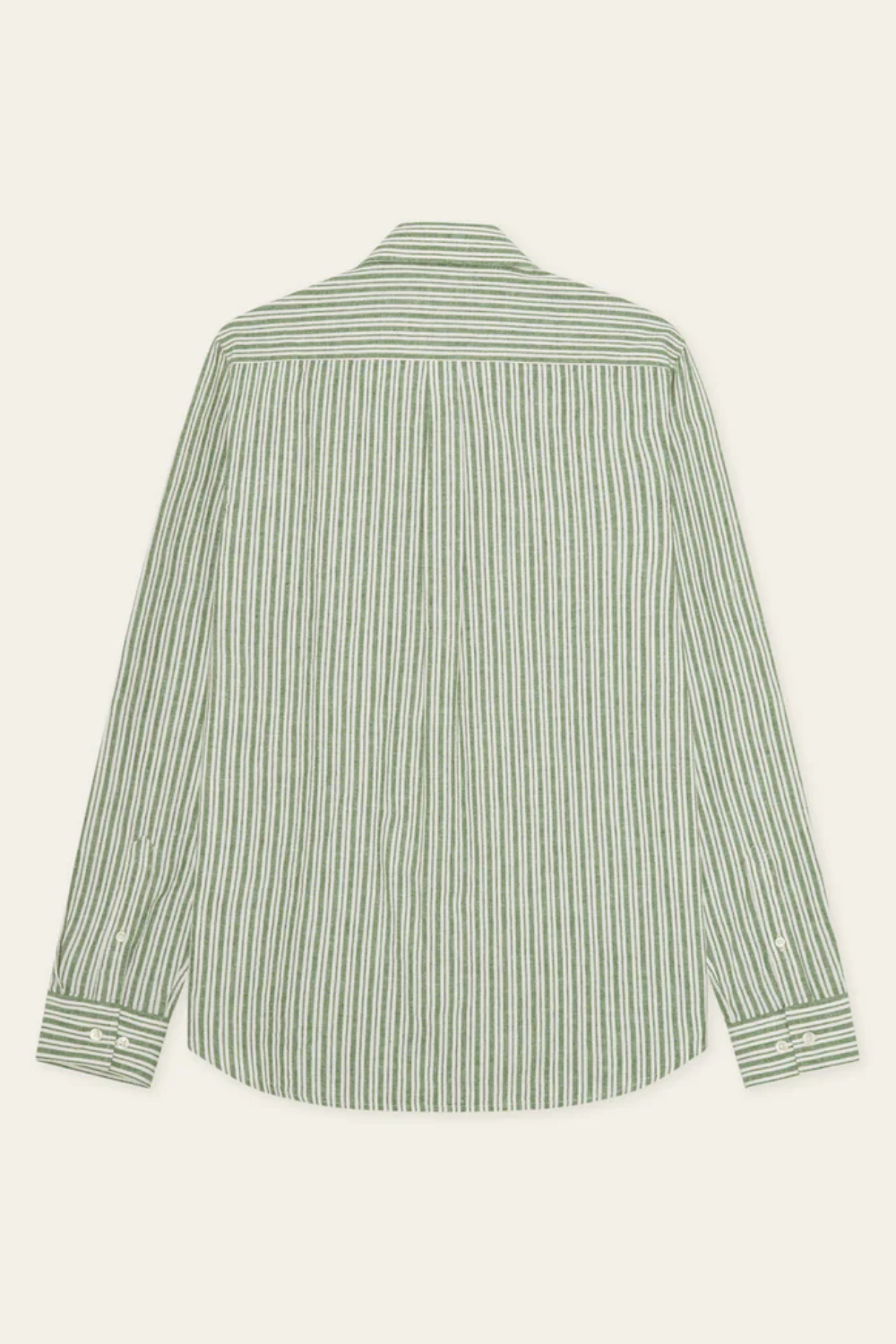 LES DEUX STRIPE COTTON LINEN L/S SHIRT 1001859