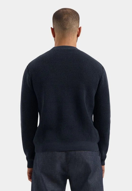 DSTREZZED LEONES WAFFLE COTTON CREW NECK 404940