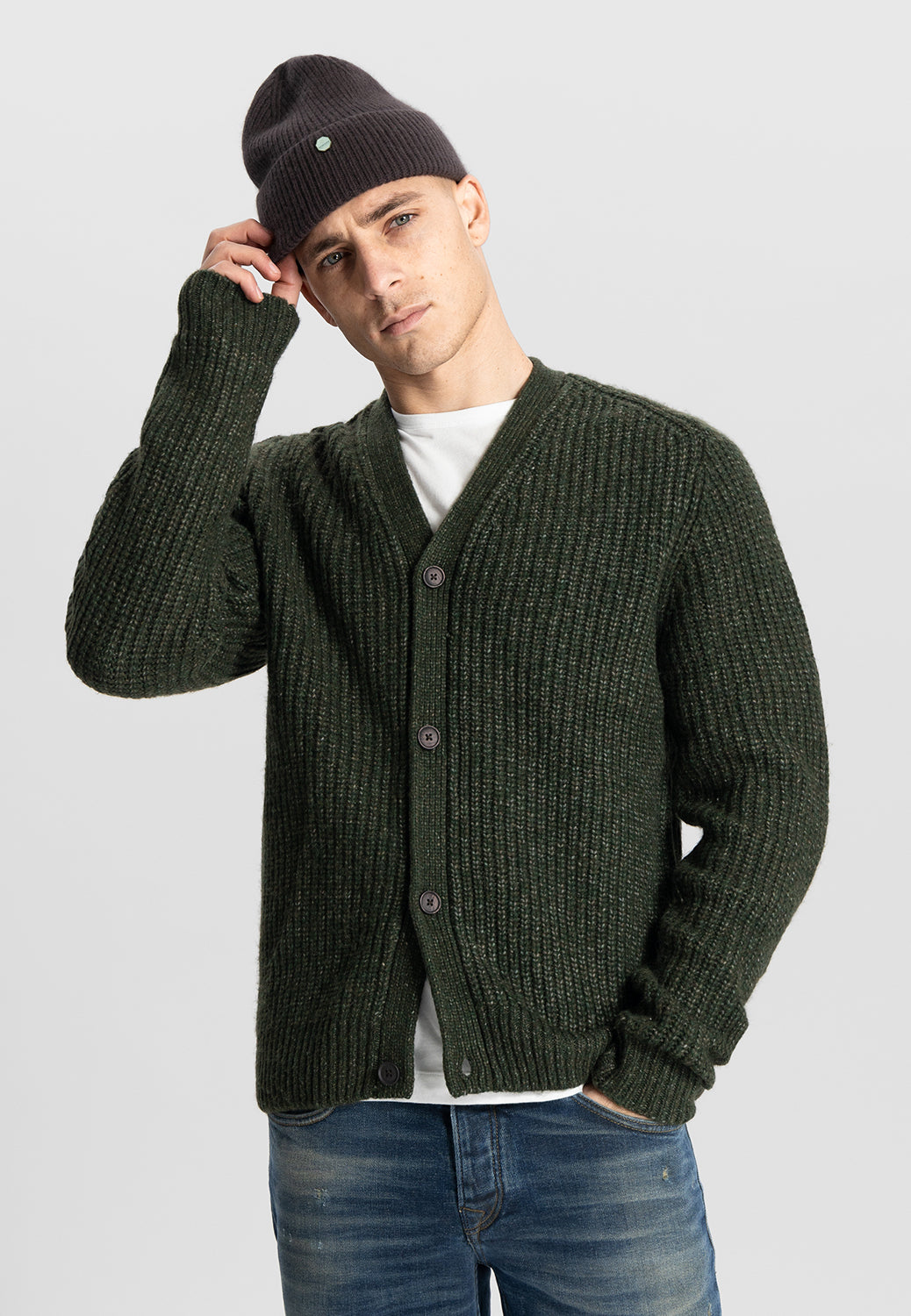 DSTREZZED RELAXED CARDIGAN 405630