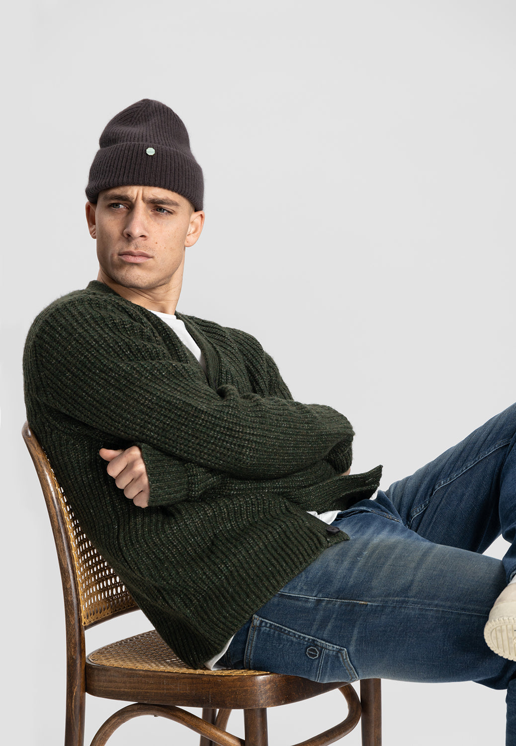 DSTREZZED RELAXED CARDIGAN 405630