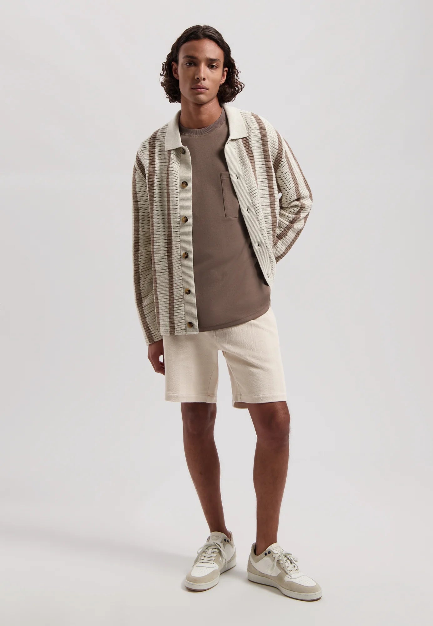 DSTREZZED KREW VEST COTTON KNITTED S/S SHIRT 405640