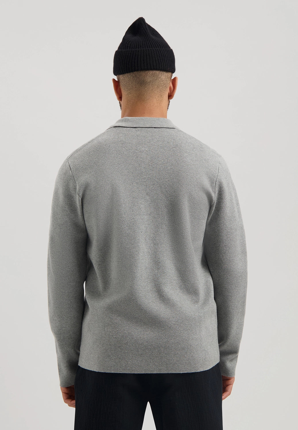 DSTREZZED CHEV KNITTED OVERSHIRT 405924