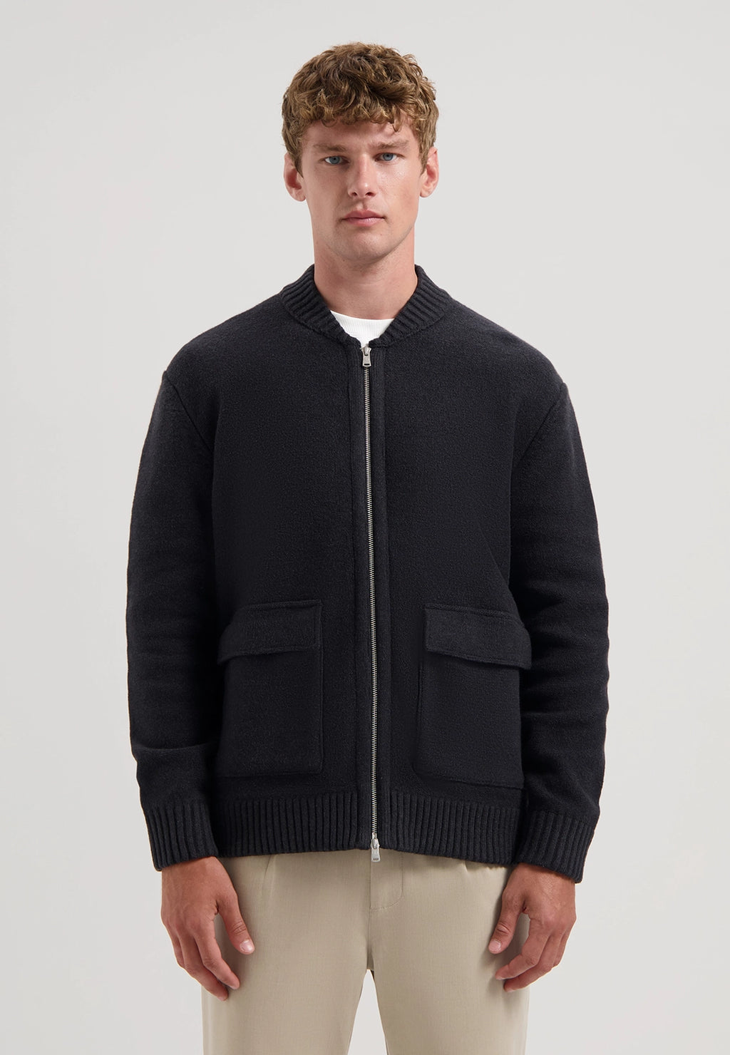 DSTREZZED BODEN KNITTED JACKET 405926