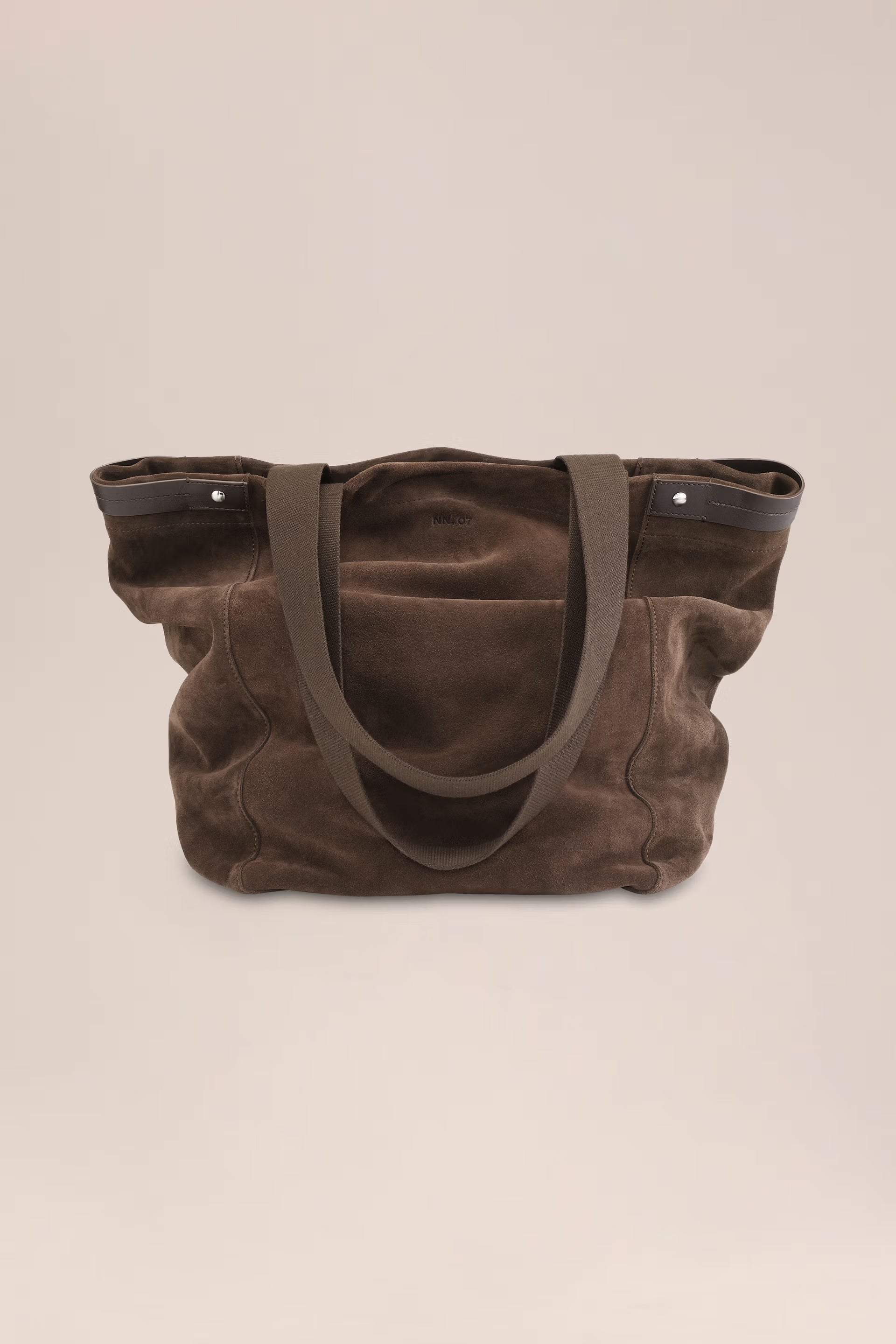 NN07 GRIP LEATHER SUEDE TOTE 90025