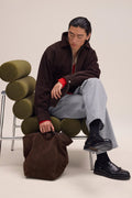 NN07 GRIP LEATHER SUEDE TOTE 90025