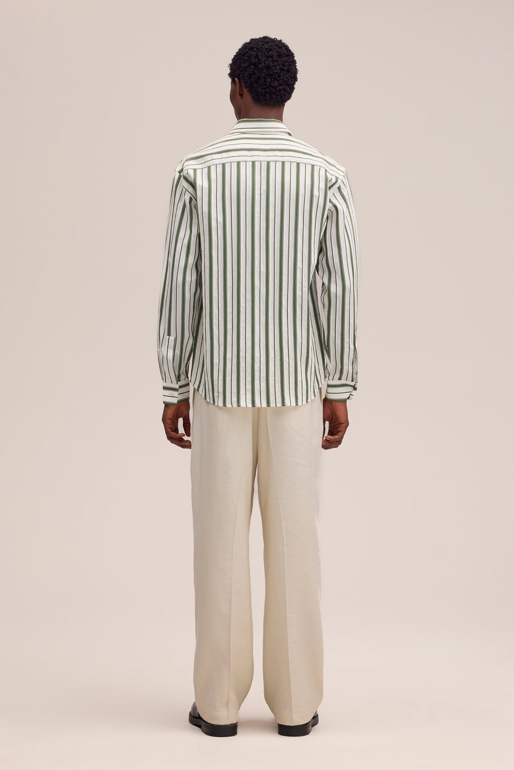 NN07 DEON LENZING ECOVERO DRAPE L/S SHIRT 50039