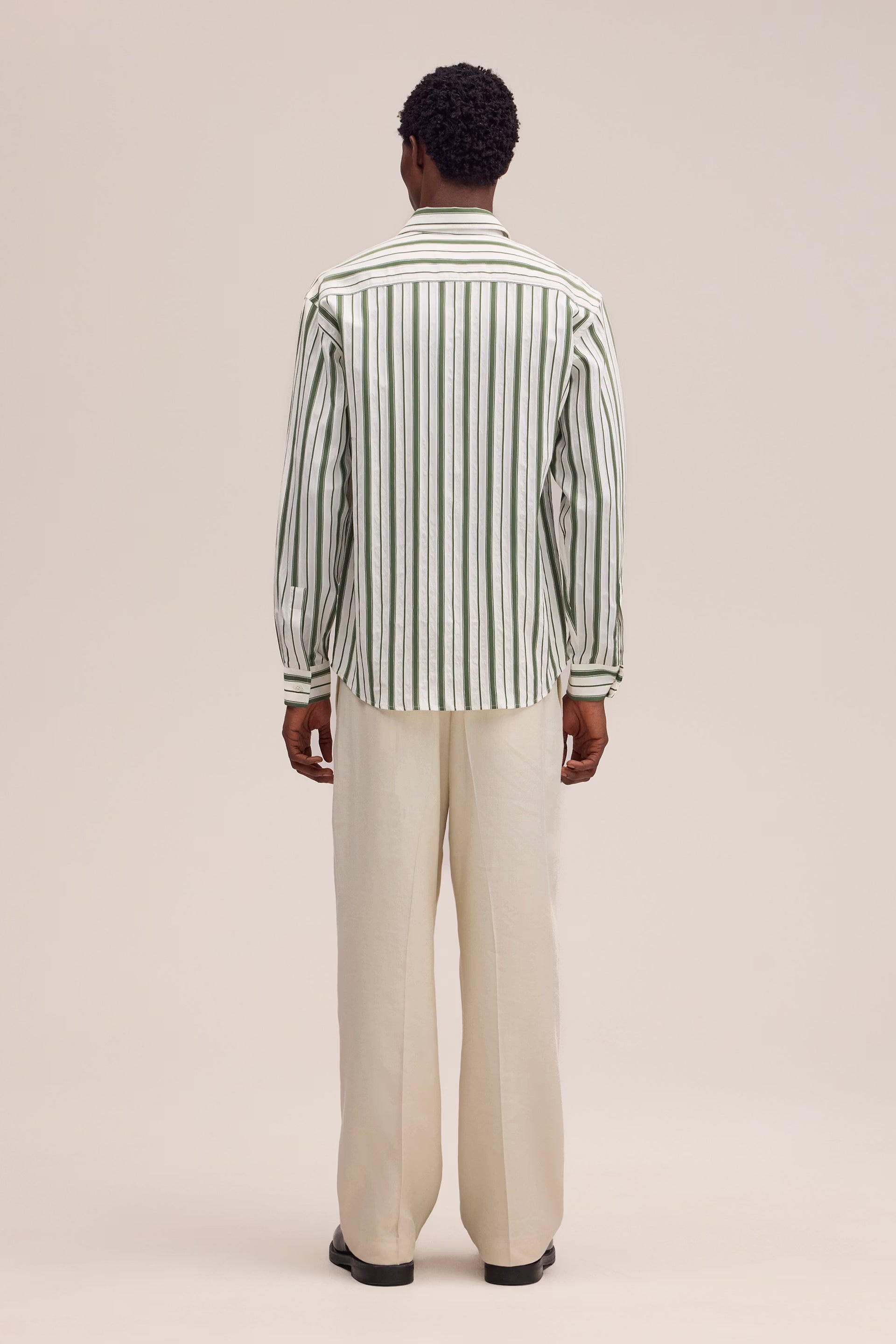 NN07 DEON LENZING ECOVERO DRAPE L/S SHIRT 50039