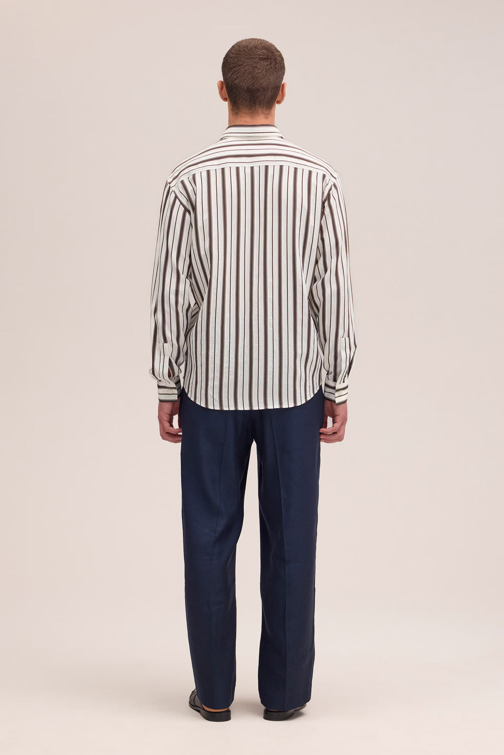 NN07 DEON LENZING ECOVERO DRAPE L/S SHIRT 50039