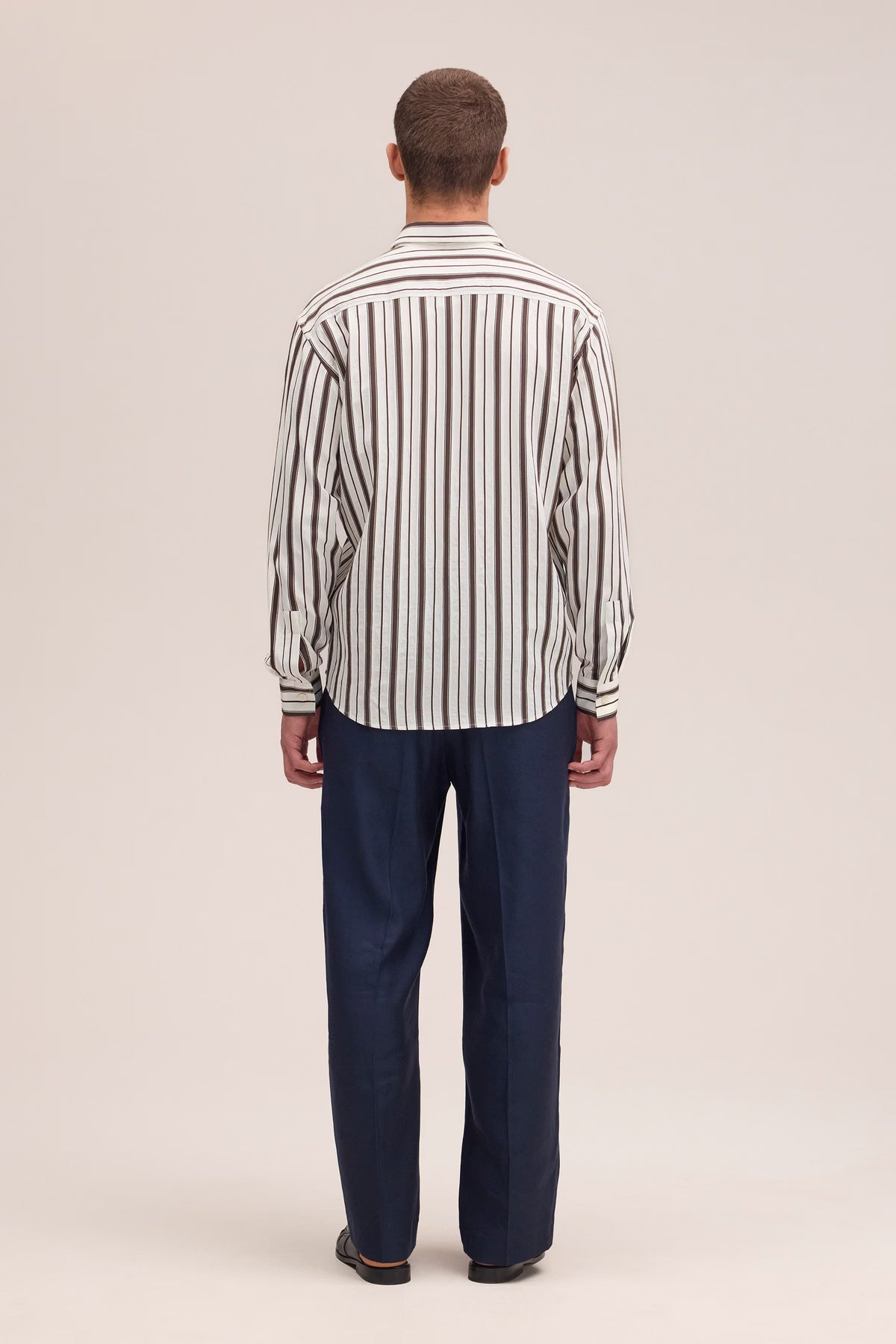 NN07 DEON LENZING ECOVERO DRAPE L/S SHIRT 50039