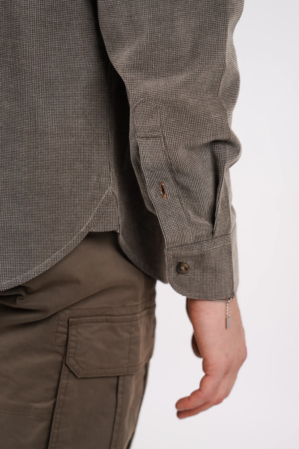 JAMES HARPER TEXTURED COTTON L/S SHIRT JHS639