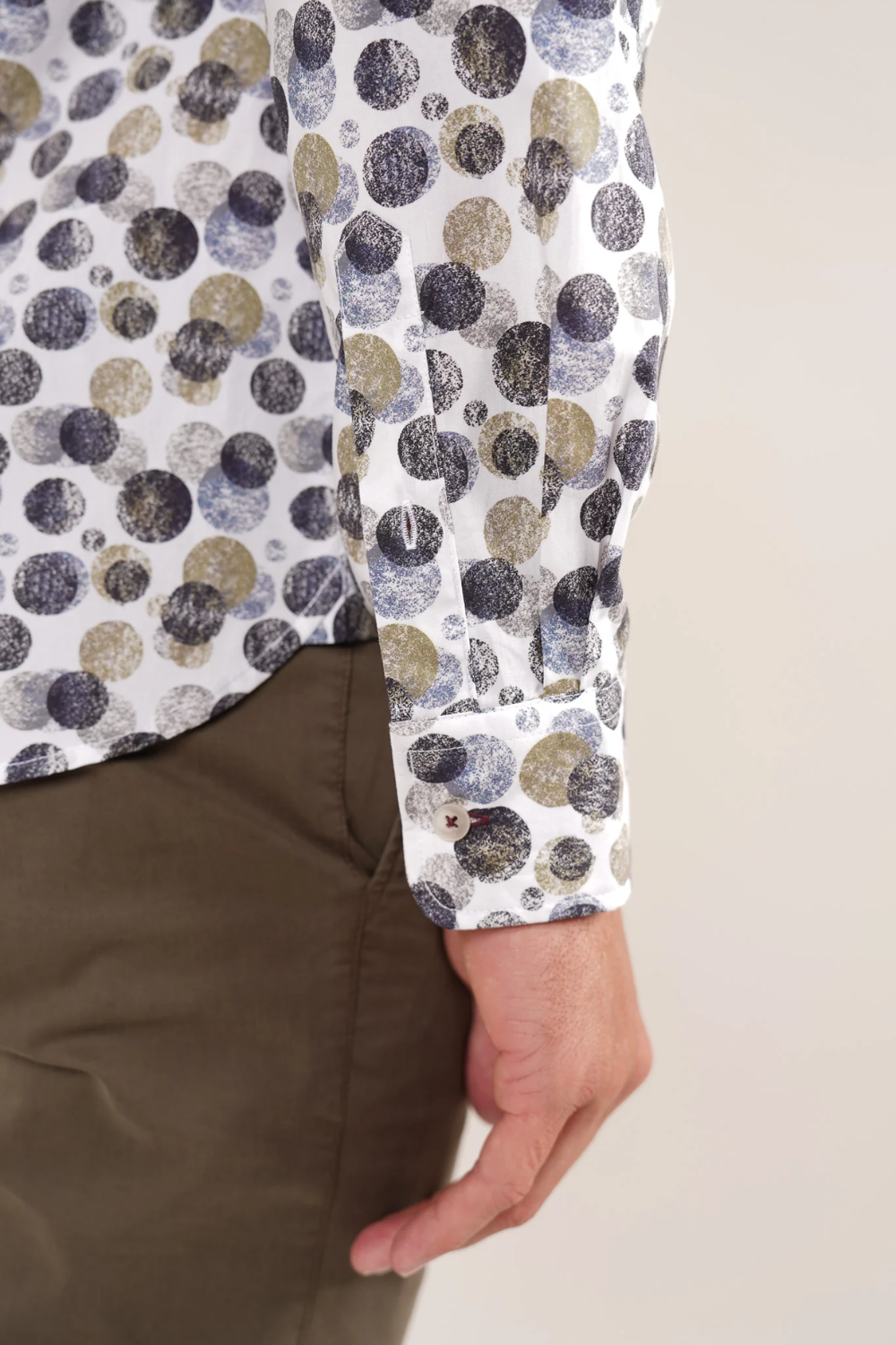 JAMES HARPER L/S COTTON PRINTED SHIRT JHS643