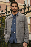 NN07 JONAS 6683 100% CERTIFIED BOUCLE WOOL CARDIGAN