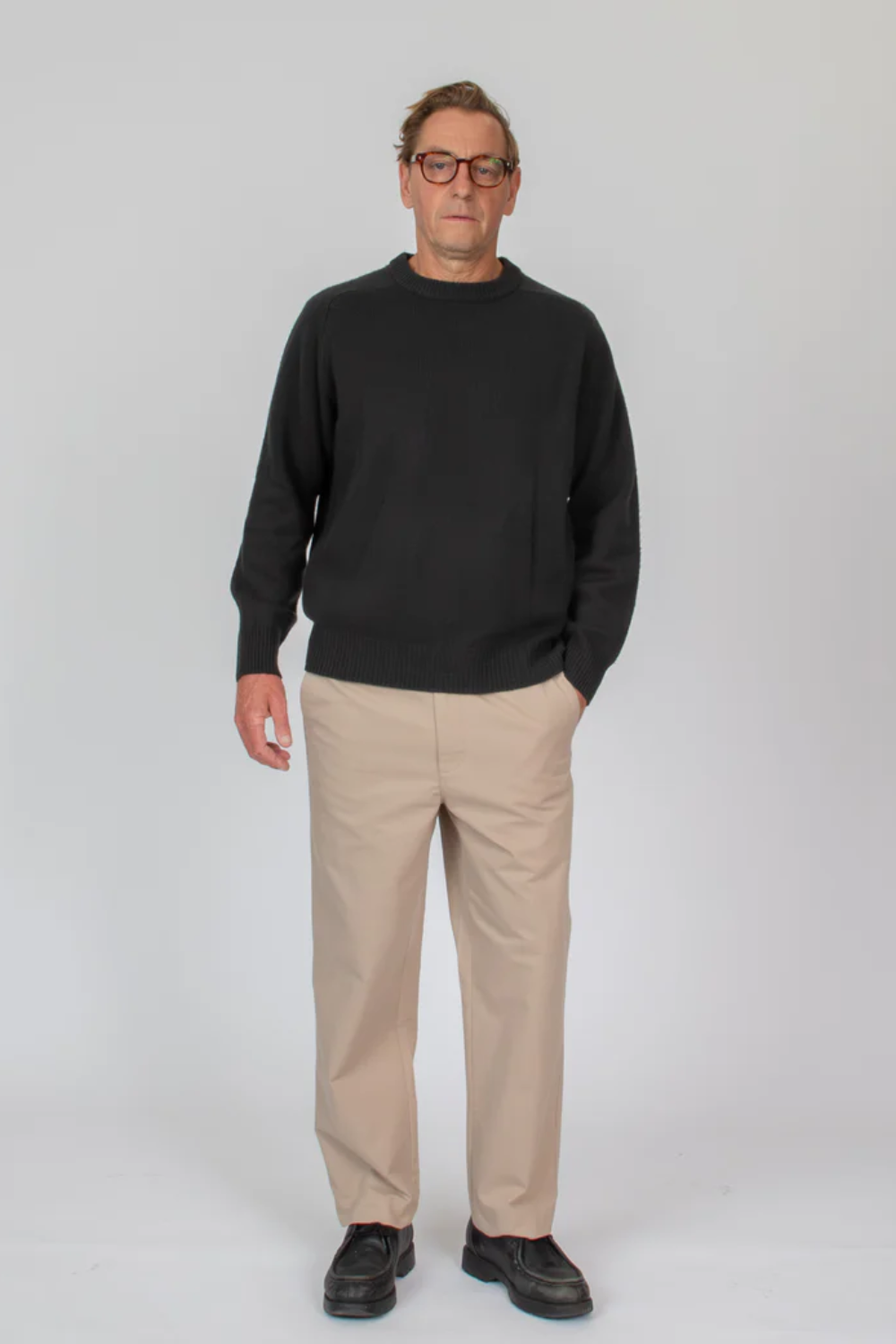 MR SIMPLE FRED CREW NECK KNIT M0739112