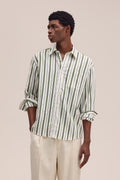 NN07 DEON LENZING ECOVERO DRAPE L/S SHIRT 50039